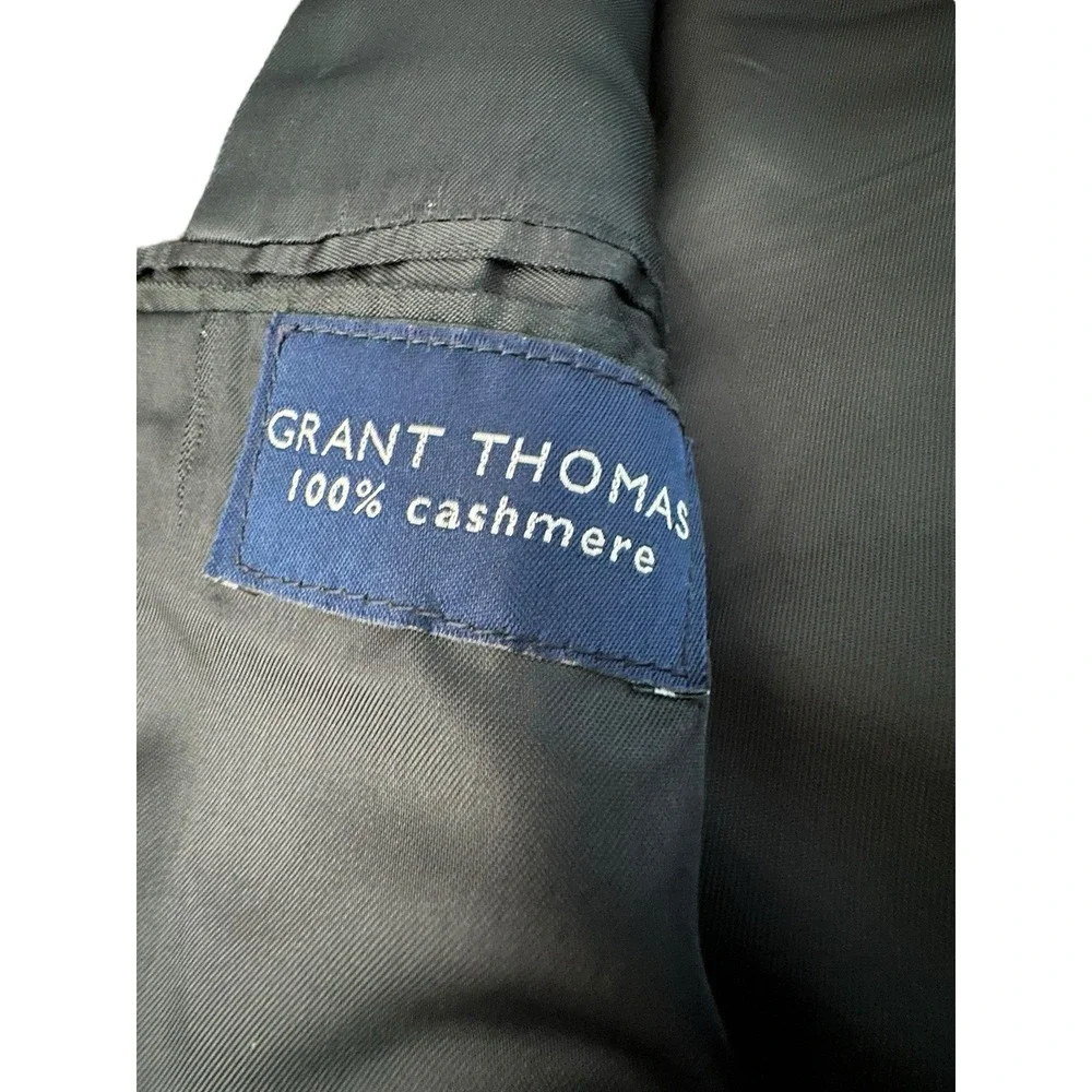 Grant Thomas Blazer Mens 42‎ 100% Cashmere Lord Taylor Jacket Sport Coat #HR-5